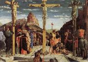 Crucifixion,from  the San Zeno Altarpiece Andrea Mantegna